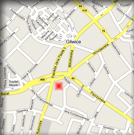 mapa dojazdu